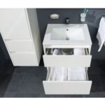 Mereo OPTO kúpeľňová skrinka 605x580x458 mm, spodná, 2 zásuvky, biela