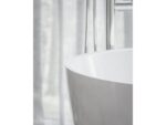 Voľne stojaca vaňa Freedom O Tec 170x77 mm, odtok: chróm / biela