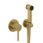 Kludi BOZZ Bidetová podomietková sada, kartáčované zlato