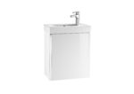 Skrinka s umývadlom Roca MINI 450x250x575 mm, biela