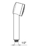 Ručná sprcha Aquajet, 1 prúd, chróm