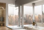 Walk In Wall SET Sprchový kút s upevňovacím profilom 1100x2000 mm, lesklý chróm/sklo, číre