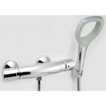 Sprchová termostatická batéria Metalia ECO+, s príslušenstvom, chróm