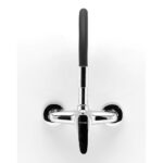 Drezová batéria s elastickým ramenom 150 mm TITANIA IRIS NEW, čierna-chróm