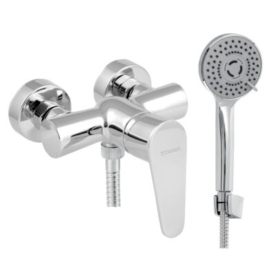 Sprchová nástenná batéria Titania Fresh ECO 100 mm, chróm