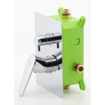 Podomietková batéria s boxom Titania FRESH, 2 vývody, chróm