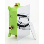 Podomietková batéria s boxom Titania FRESH, 3 vývody, chróm