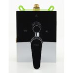 Podomietková batéria s boxom Titania FRESH, 3 vývody, chróm