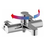 Vaňová nástenná batéria Ravak PURI 150 mm, chróm lesklý