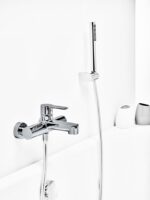 Vaňová nástenná batéria Ravak PURI 150 mm, chróm lesklý