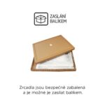Zrkadlo 1200x700 mm, LED osvetlenie a odhmlievanie