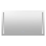 Zrkadlo 1200x700 mm, LED osvetlenie a odhmlievanie
