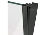 Sprchové dvere RAVAK Cool! COSD2-100, čierna/sklo Transparent