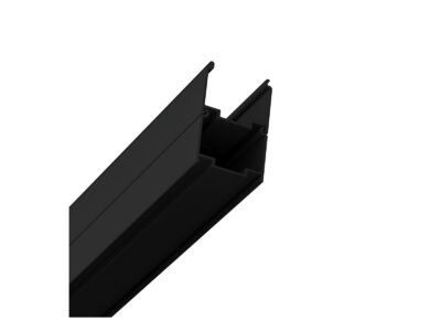 Nadstavovací profil NNPS, čierna