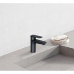 Kludi PURE&STYLE Umývadlová batéria 100 bez odpadovej súpravy, čierna matná