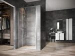 Sprchové dvere Ravak NEXTY NDOP2-100, Satin/sklo Transparent