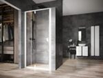 Sprchové dvere Ravak NEXTY NDOP2-110, biela matná/sklo Transparent