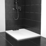 Roth PRESTOL Sprchová vanička 1400x900x35 mm, biela/nerez