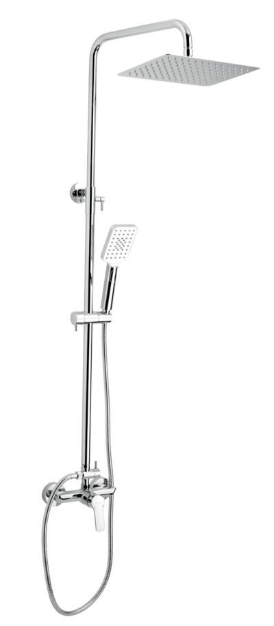 Sprchová súprava + sprchová batéria s horným vývodom 54062, chróm