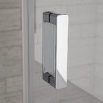 Jednokrídlové sprchové dvere LIMAYA Line LYE2 900x1958 mm, profil chróm/sklo Transparent
