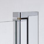 Jednokrídlové sprchové dvere LIMAYA Line LYE2 900x1958 mm, profil chróm/sklo Transparent