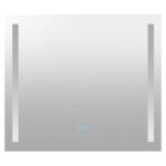 Zrkadlo 800x700 mm, LED osvetlenie a odhmlievanie