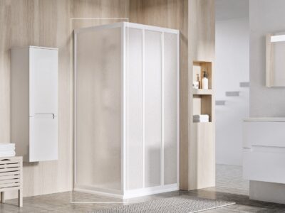 Pevná stena RAVAK Supernova APSS 900x1980 mm, biela/sklo Pearl