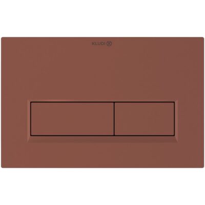 Kludi UNIFIX Ovládacie tlačidlo 24x15 H1,2 cm, matná tehlová