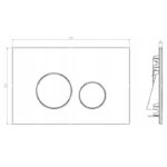 Ovládacie tlačidlo JOMO New Switch, biela