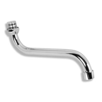 Výtokové ramienko 22 cm trubkové, chróm, RAM92070/T,0