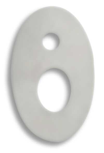 Podložka pod batériu, chróm