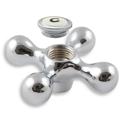 Rukoväť KRÍŽ kompletná teplá, chróm, R/99100T,0