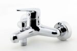 Vaňová nástenná batéria bez sprchovej súpravy 150 mm TITANIA Iris New, chróm