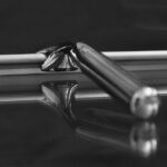 Stierka na sklo s logom, nerez