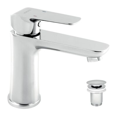 Umývadlová batéria s odpadovou súpravou TINA, chróm