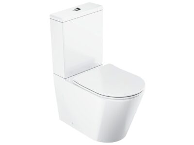 SET WC kombi Elegant RimOff so sedadlom, Vario odpad, SoftClose, biela