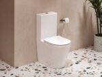 SET WC kombi Elegant RimOff so sedadlom, Vario odpad, SoftClose, biela