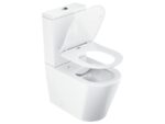 SET WC kombi Elegant RimOff so sedadlom, Vario odpad, SoftClose, biela