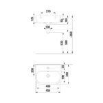 Umývadielko DEEP BY JIKA, s detským motívom, biela