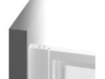 Pevná bočná stena RAVAK Supernova APSS 900x1980 mm, biela/sklo Transparent