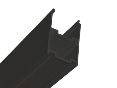 Nadstavovací profil ku sprchovým kútom PNPS, čierna