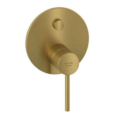 Podomietková vaňová/sprchová batéria Kludi BOZZ, kartáčované zlato