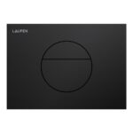 Splachovacie tlačidlo Laufen INEO SUNRISE, Dual Flush, čierna matná